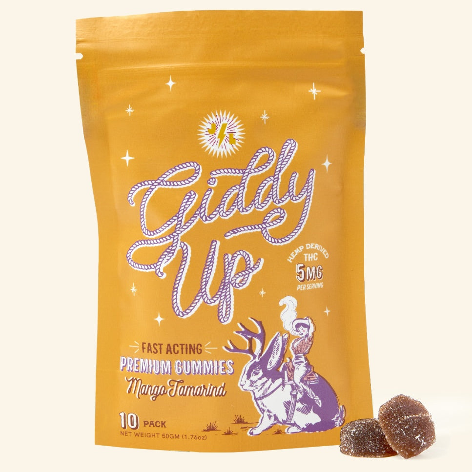 5MG THC Giddy Up Gummies in Mango Tamarind (SOCIAL)