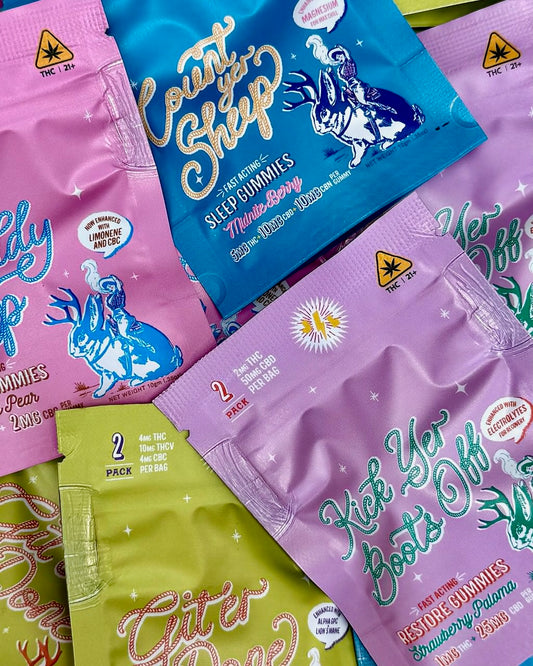 Functional Gummies Sampler with Social, Sleep, Focus & Restore