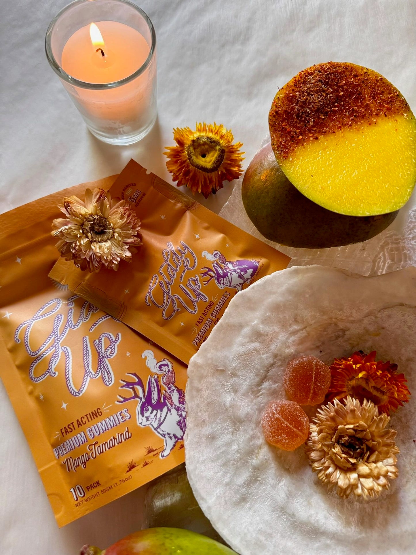 5MG Giddy Up Gummies in Mango Tamarind (10 Servings)
